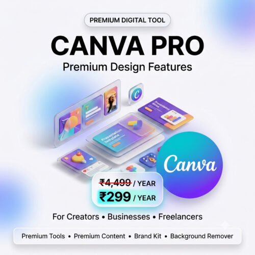 Canva Pro fearured Image Canva Pro Subscription – Premium Design Tools & Features